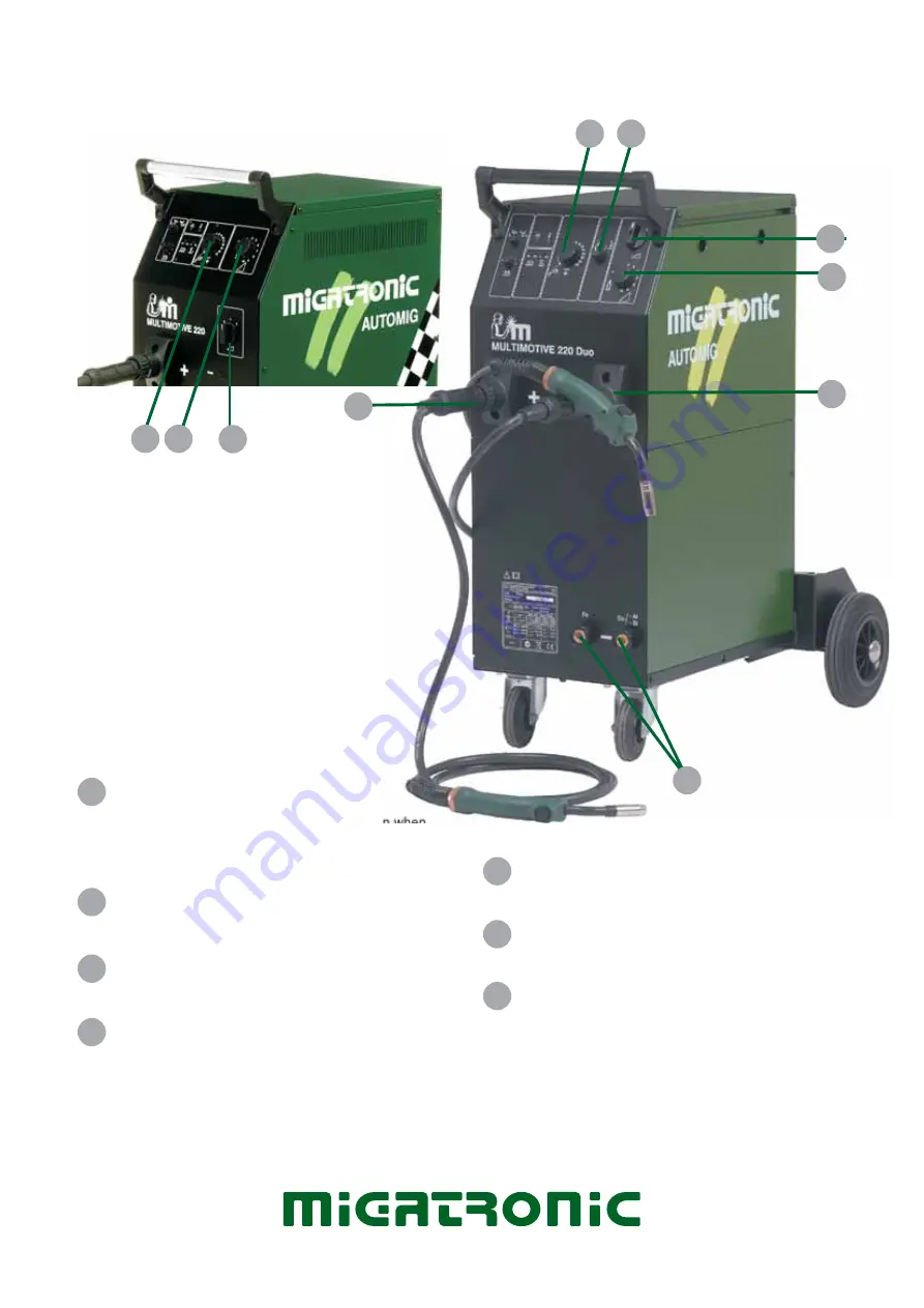 Migatronic Multimotive 220 Скачать руководство пользователя страница 4