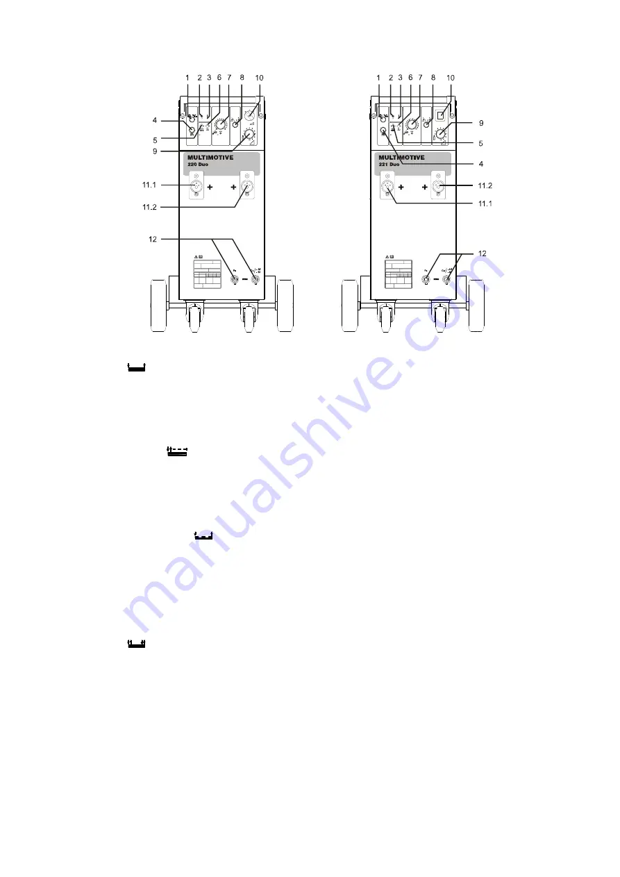 Migatronic MULTIMOTIVE Duo Instruction Manual Download Page 43