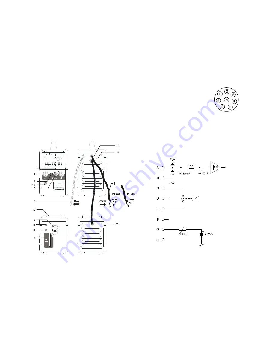 Migatronic PI 200 AC/DC HP Instruction Manual Download Page 78