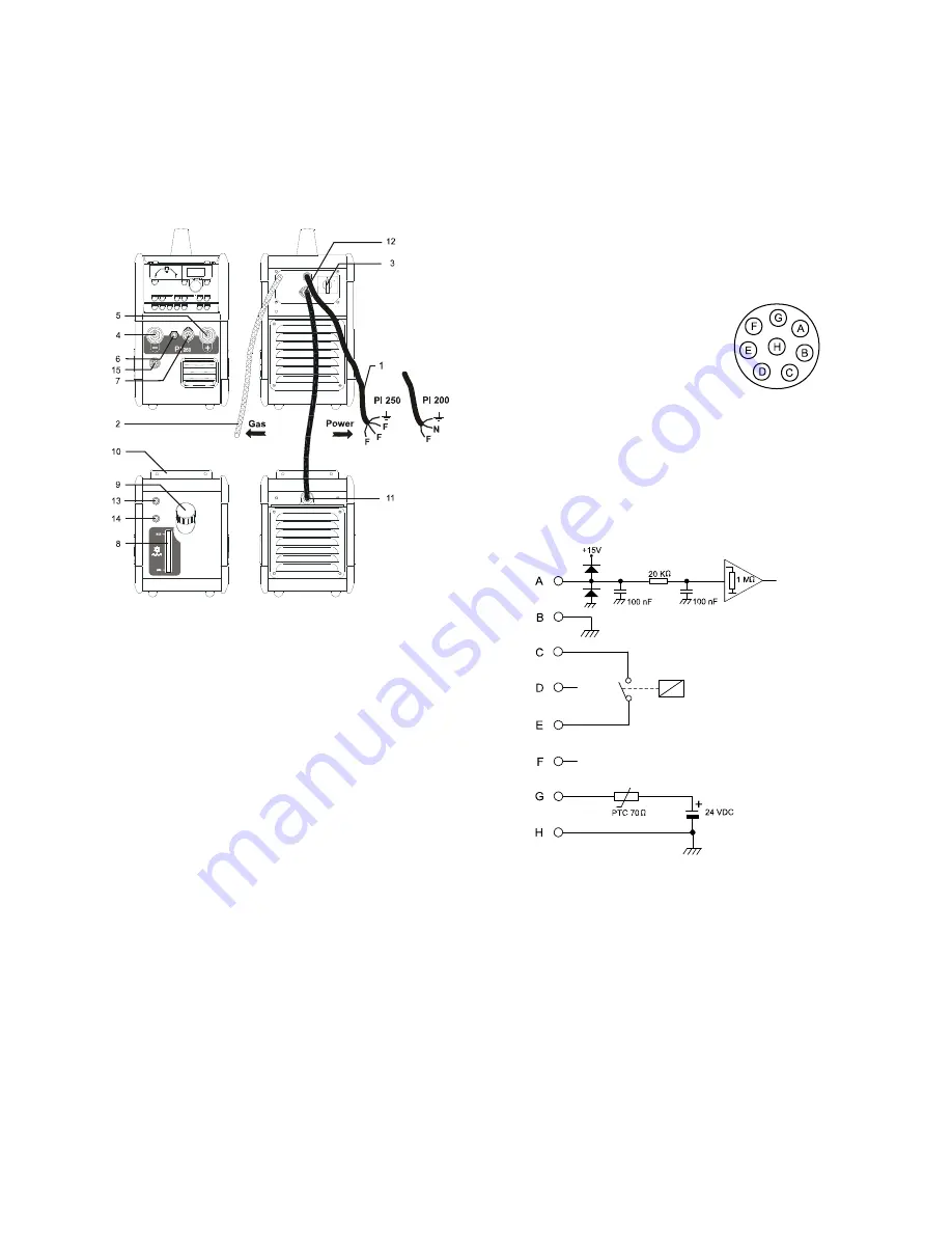 Migatronic PI 200 AC/DC HP Instruction Manual Download Page 94