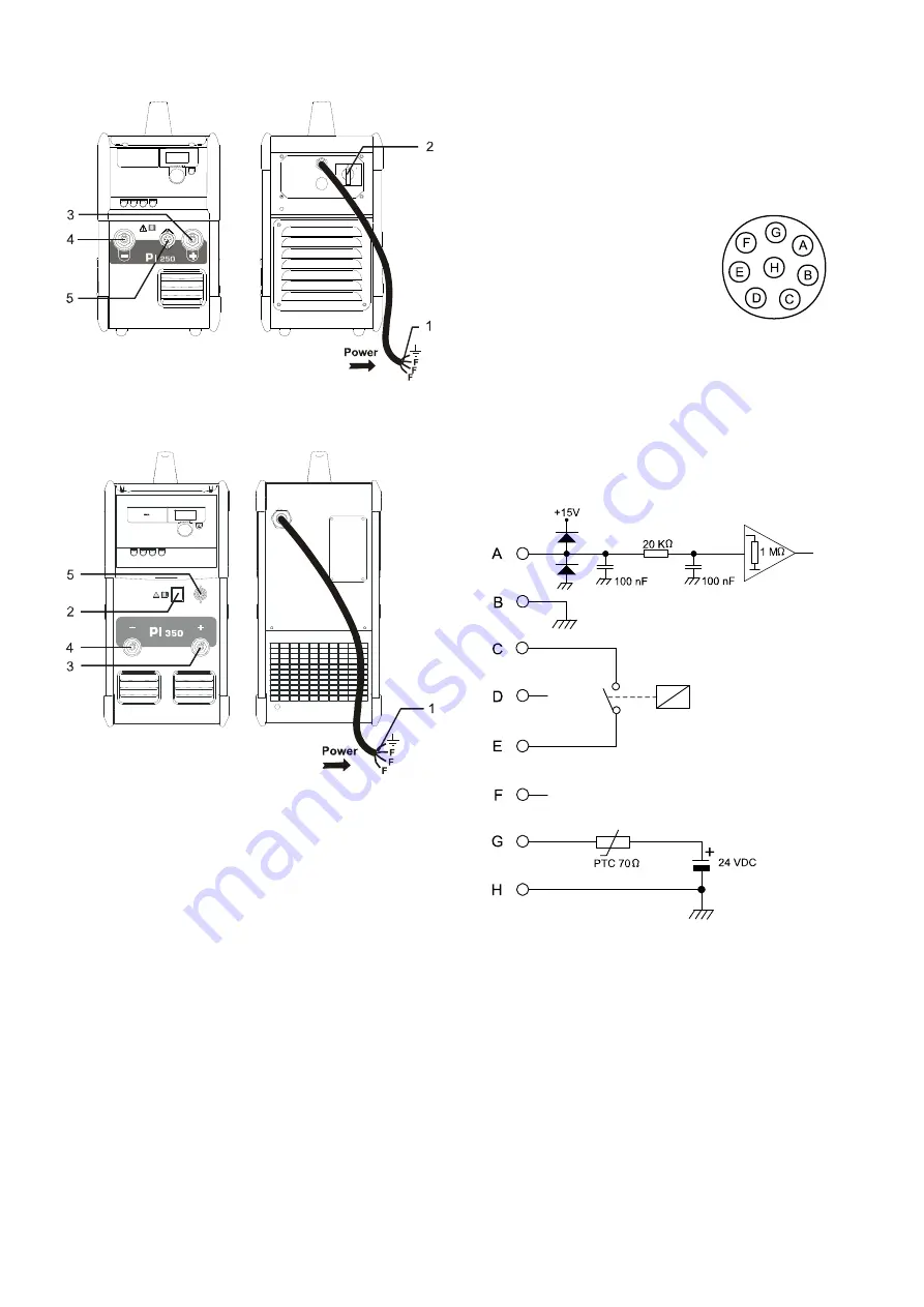 Migatronic PI 250 MMA Скачать руководство пользователя страница 4