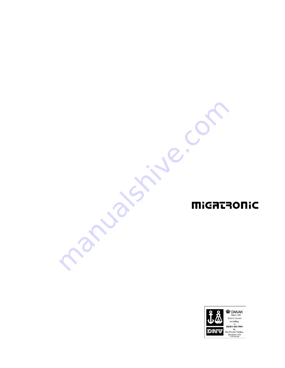 Migatronic PILOT 200 AC/DC Instruction Manual Download Page 38