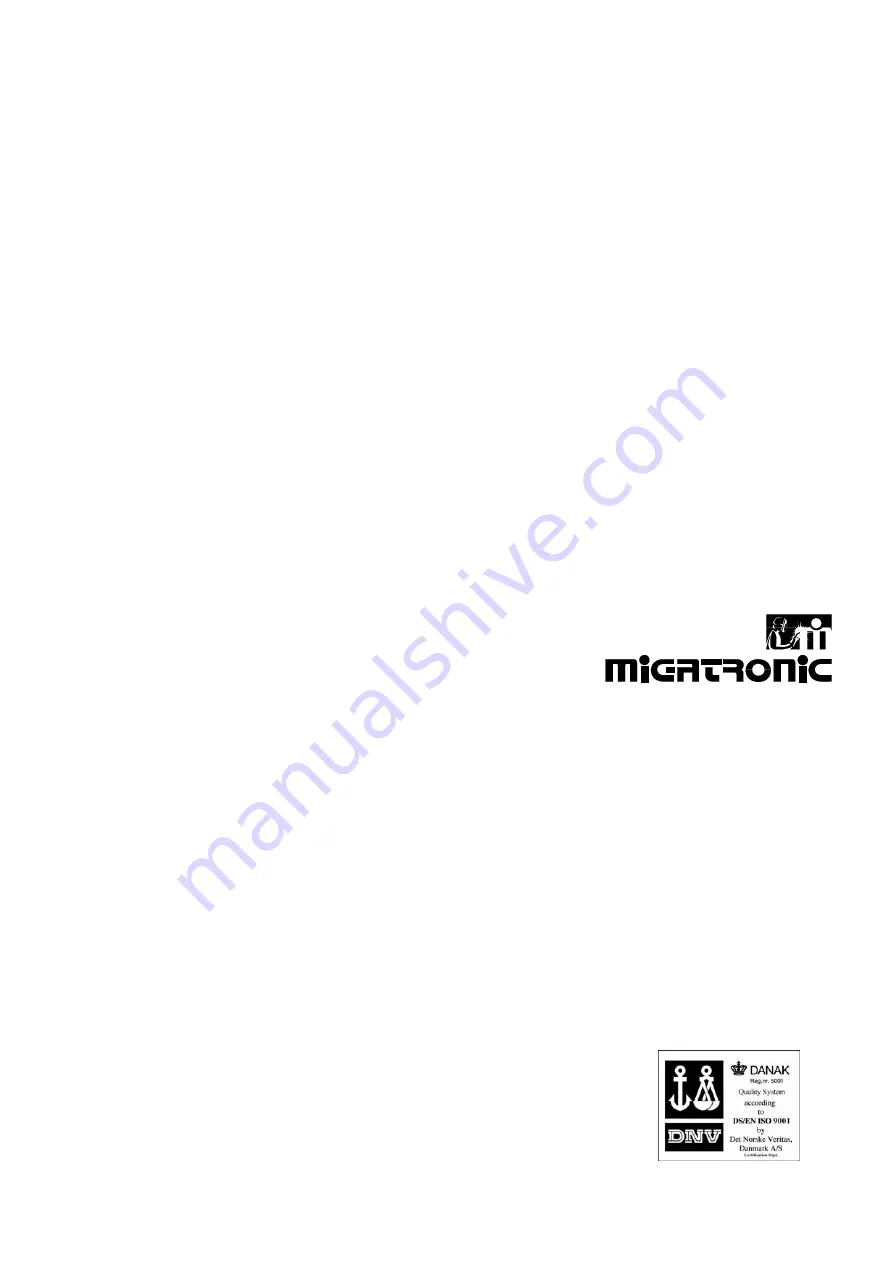 Migatronic RALLY MIG 160 Instruction Manual Download Page 30