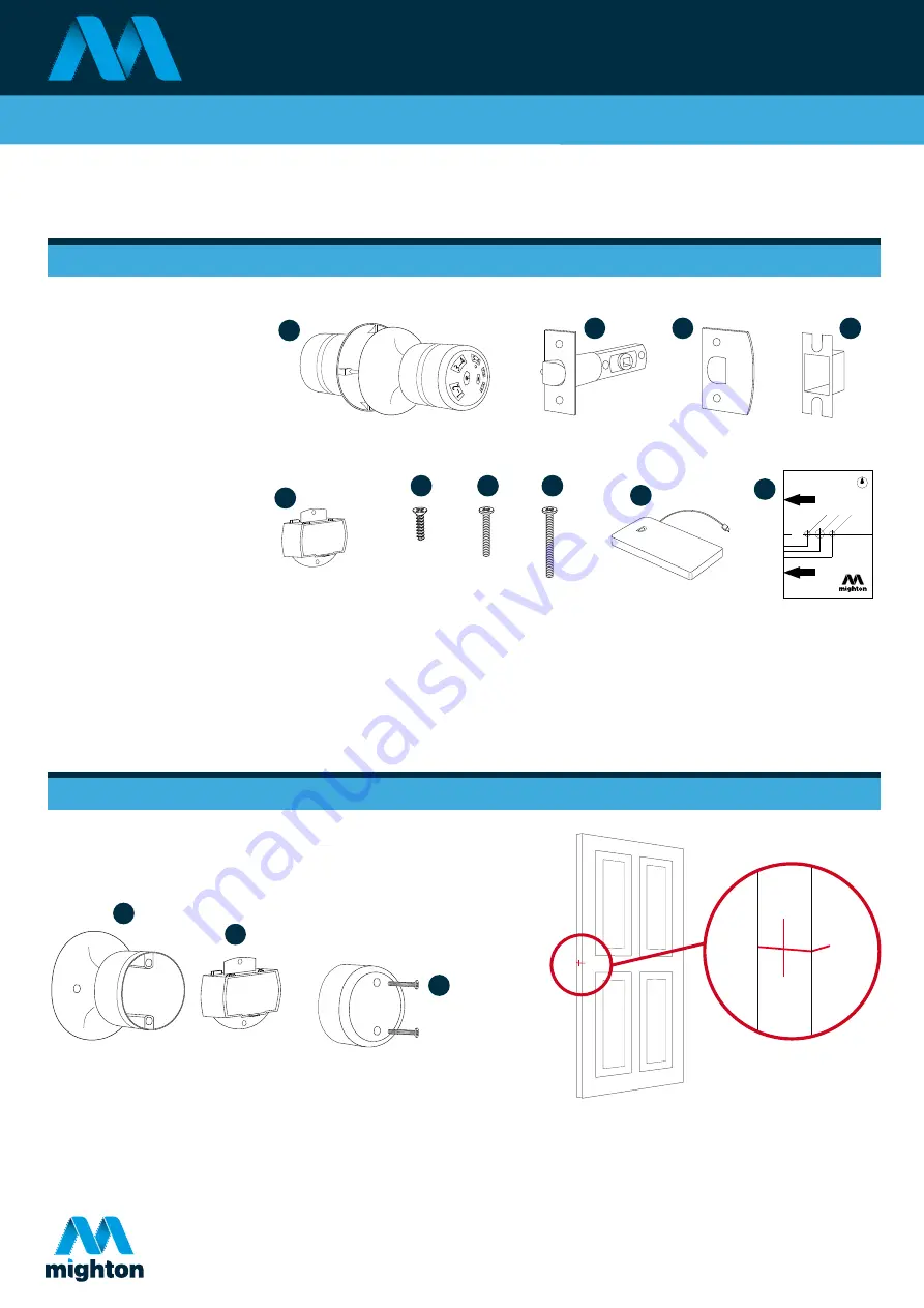 Mighton MightyLock Installation Instructions Download Page 1