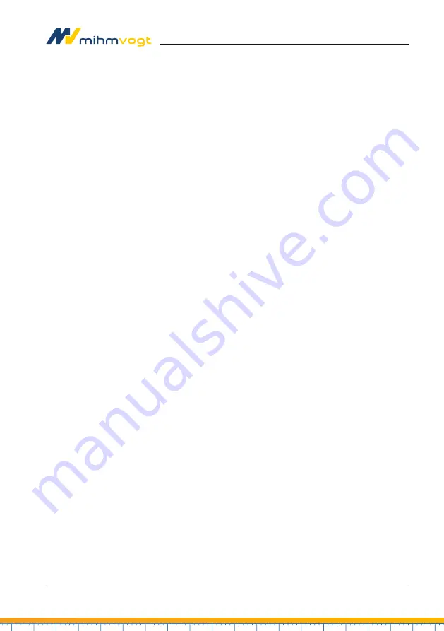 MIHM-VOGT 7203000100 Operating Manual Download Page 4