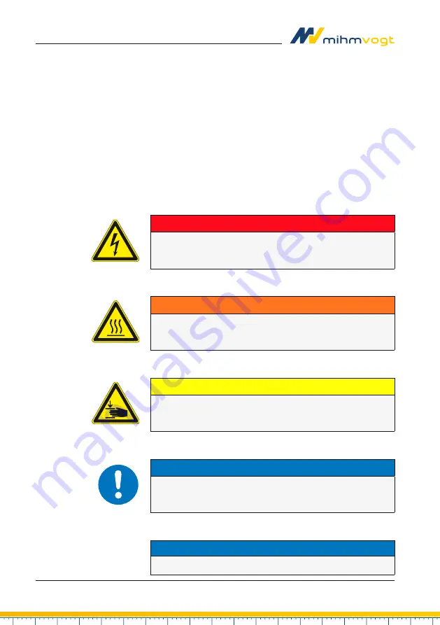 MIHM-VOGT 7203000100 Operating Manual Download Page 7