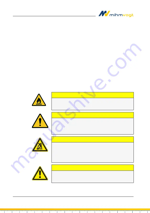 MIHM-VOGT 7203000100 Operating Manual Download Page 63