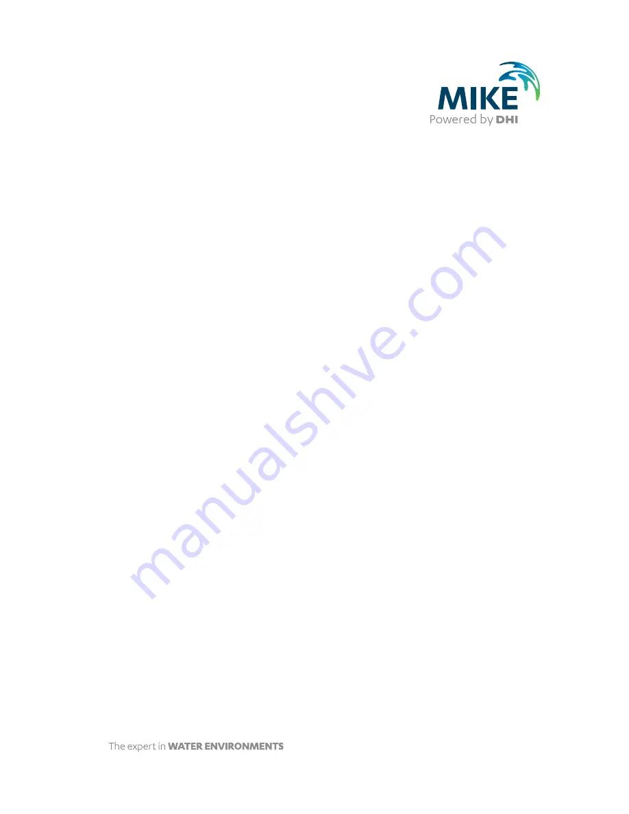 MIKE 21 BW User Manual Download Page 1