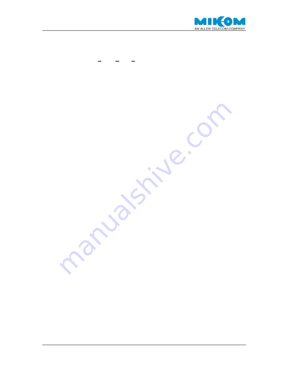 MIKOM MR703P User Manual Download Page 49