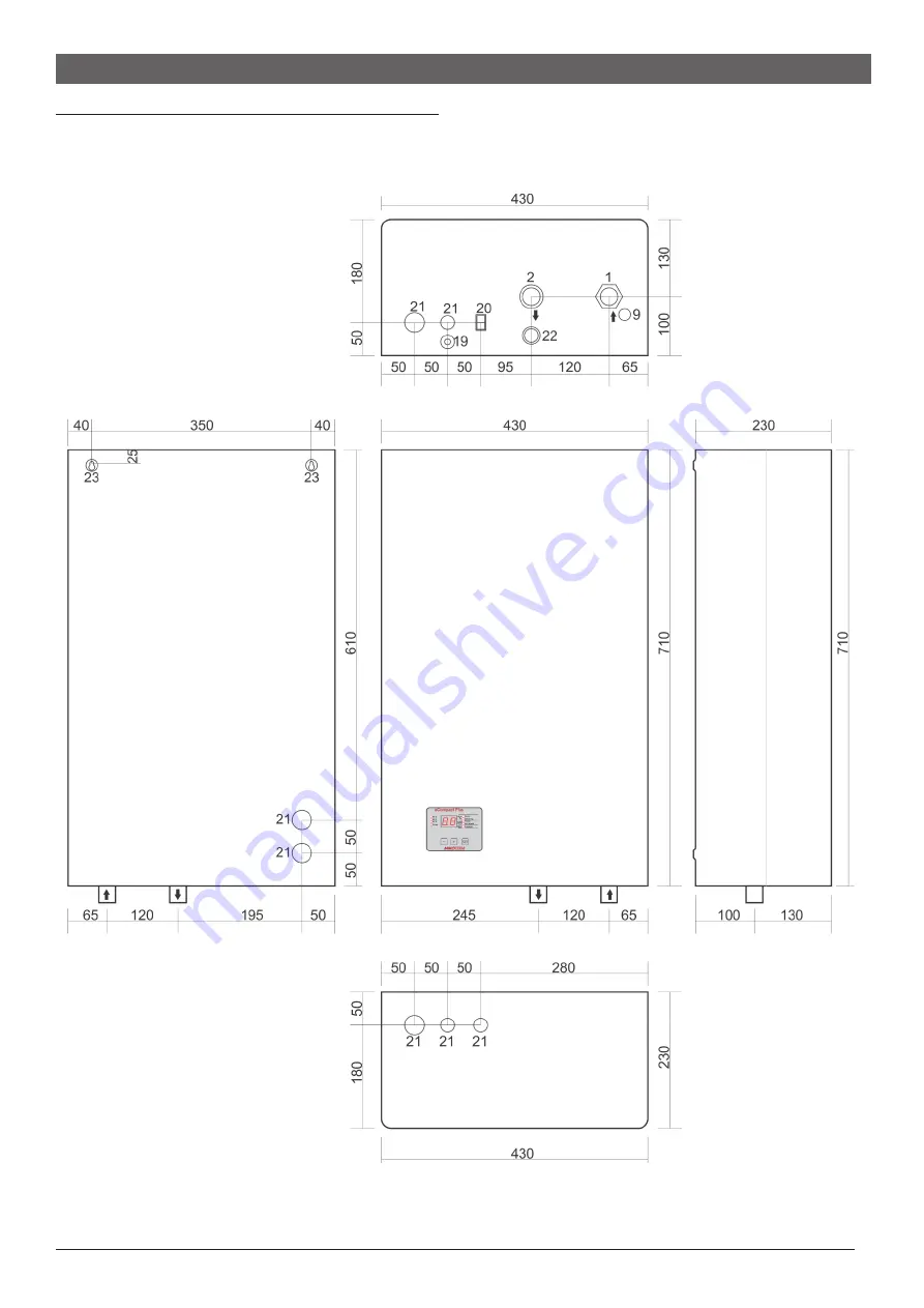 MIKOTERM eCompact Plus 12kW Manualbook For Installation, Handling And Maintenance Download Page 9