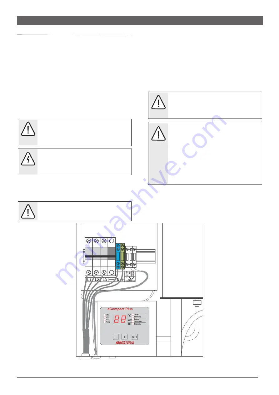 MIKOTERM eCompact Plus 12kW Скачать руководство пользователя страница 16