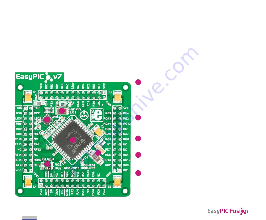 mikroElektronika EasyPIC Fusion v7 Скачать руководство пользователя страница 2