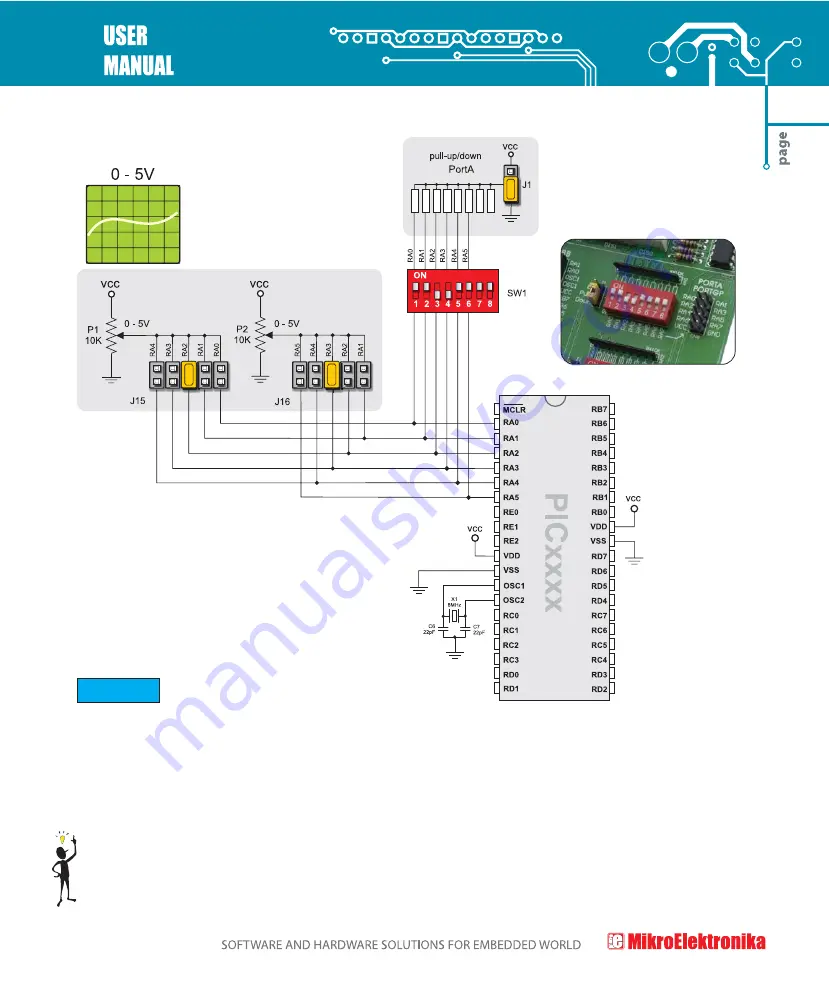 mikroElektronika EasyPIC5 User Manual Download Page 30