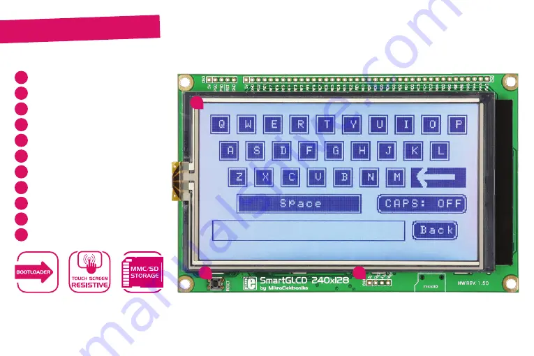 mikroElektronika SmartGLCD User Manual Download Page 6