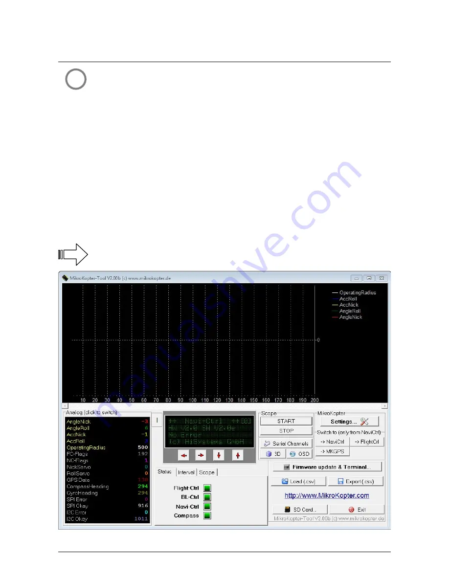 MikroKopter OktoXL Instruction Manual Download Page 33