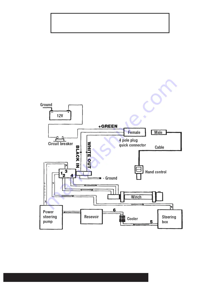 Mile Marker 70-50050C Installation & Operator'S Manual Download Page 7