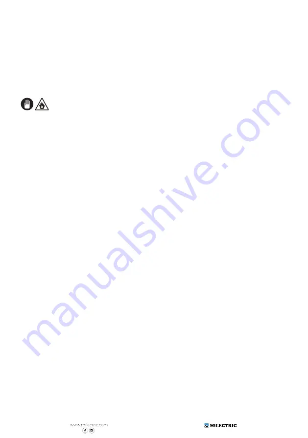 MiLECTRIC HN-872B User Manual Download Page 8