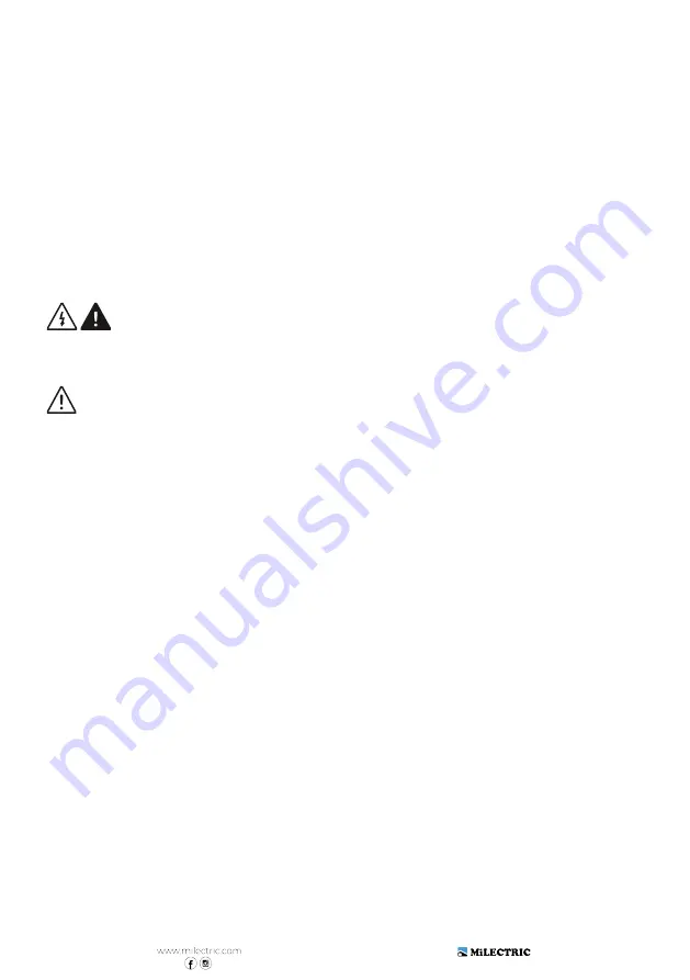 MiLECTRIC HN-872B User Manual Download Page 27