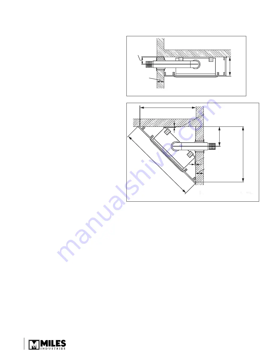 Miles Industries HORIZON 535XAN Installation & Operating Instructions Manual Download Page 12