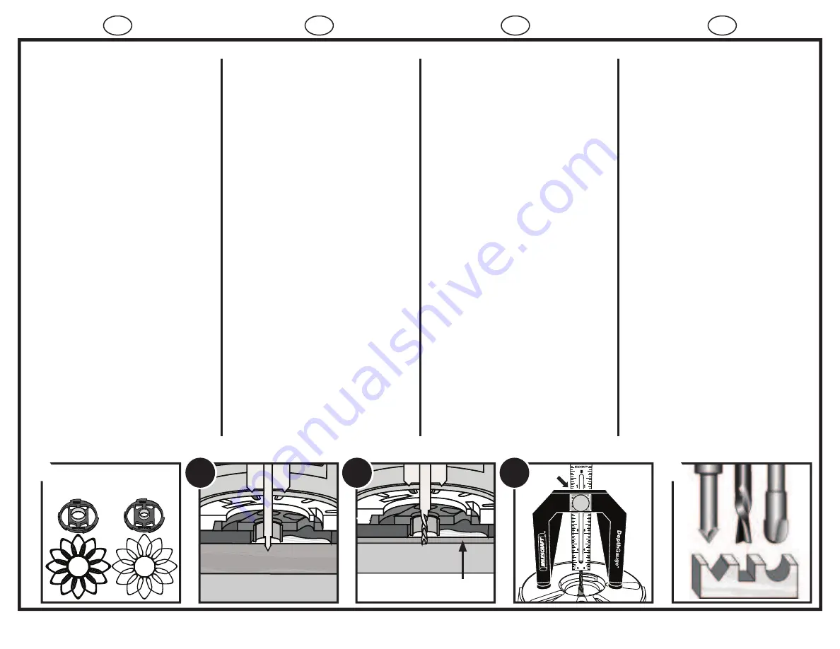 Milescraft Design/InlayKit 1207 Instruction Manual Download Page 4