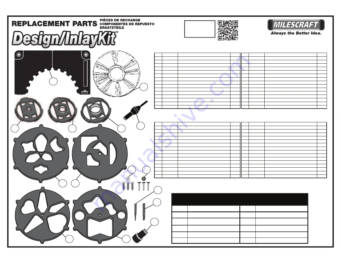 Milescraft Design/InlayKit 1207 Скачать руководство пользователя страница 25