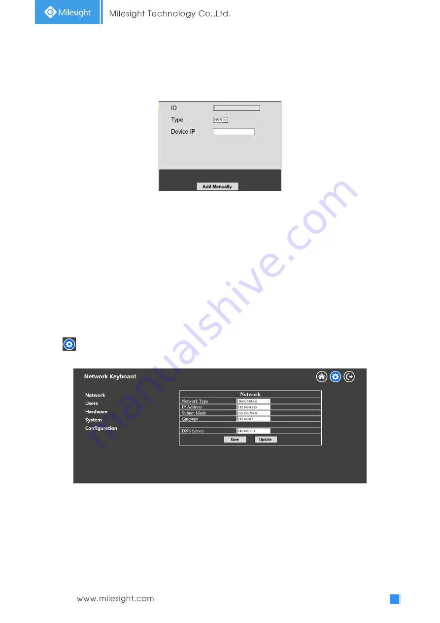 Milesight MS-K01 User Manual Download Page 20