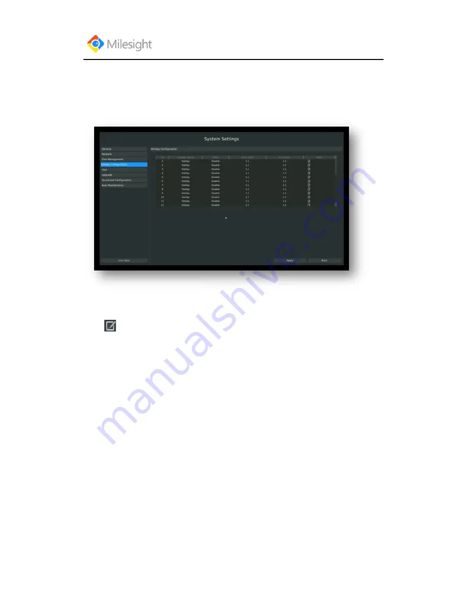 Milesight MS-N1000 Series User Manual Download Page 88