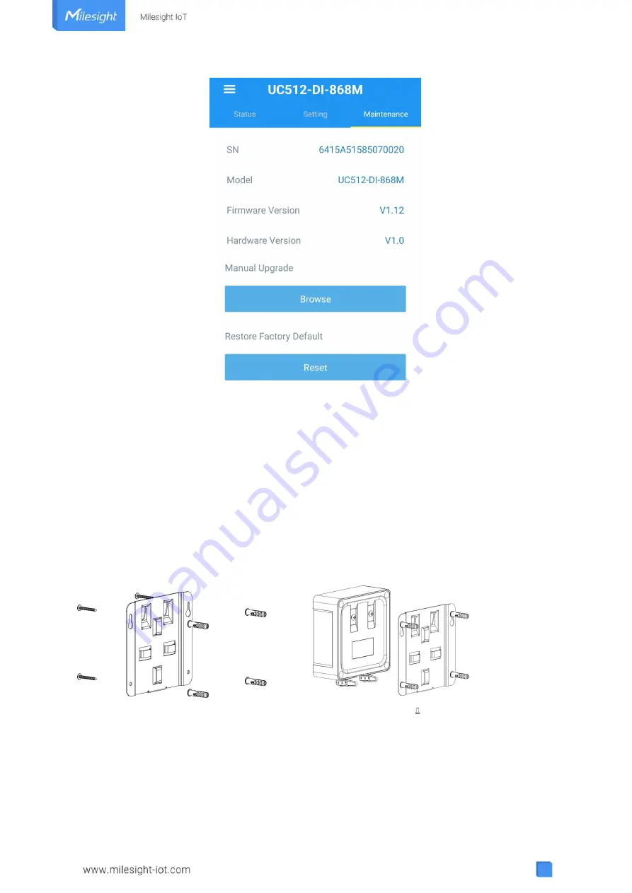 Milesight UC51 Series Скачать руководство пользователя страница 16