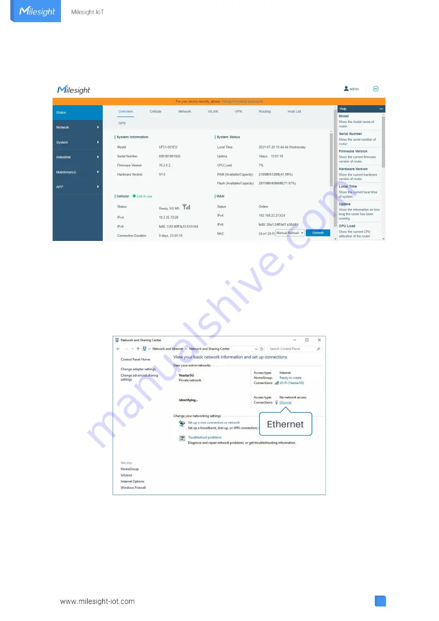 Milesight UF51 Скачать руководство пользователя страница 15