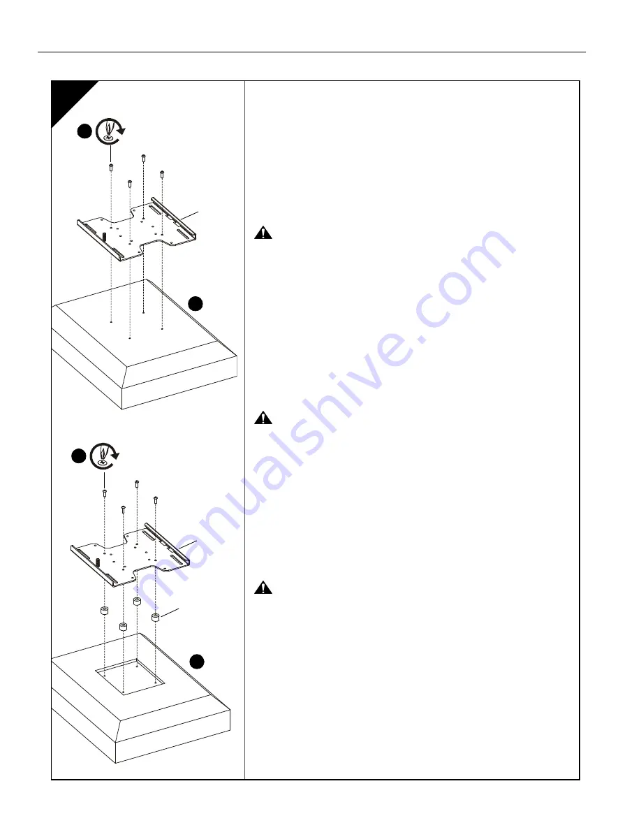 Milestone Chief iC Series Installation Instructions Manual Download Page 21