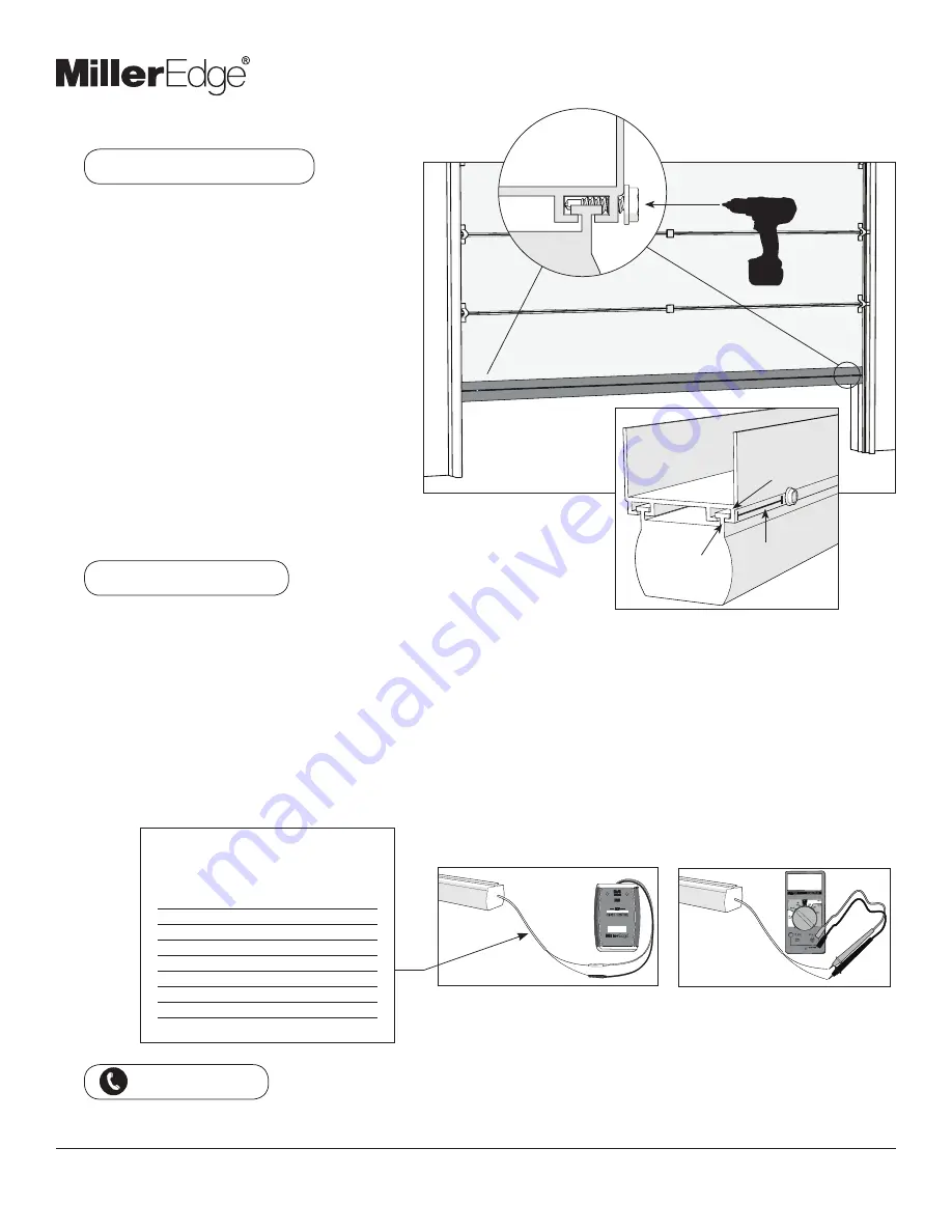 Miller Edge ME123 Installation Instructions Download Page 3