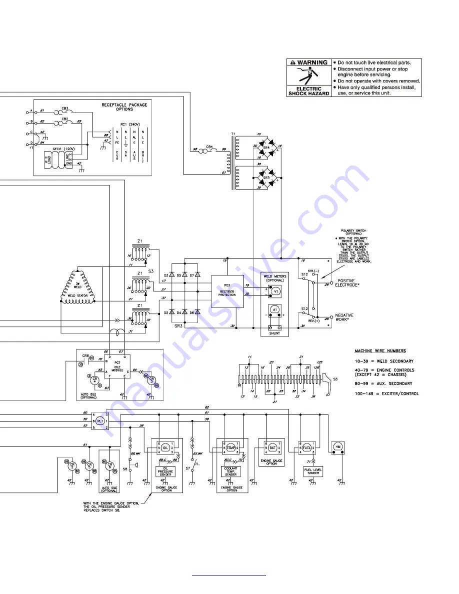 Miller Electric Big Blue 402D Скачать руководство пользователя страница 75