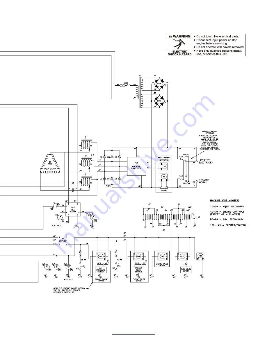 Miller Electric Big Blue 402D Скачать руководство пользователя страница 77