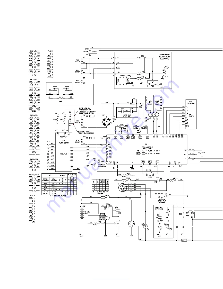 Miller Electric Big Blue 402D Owner'S Manual Download Page 84