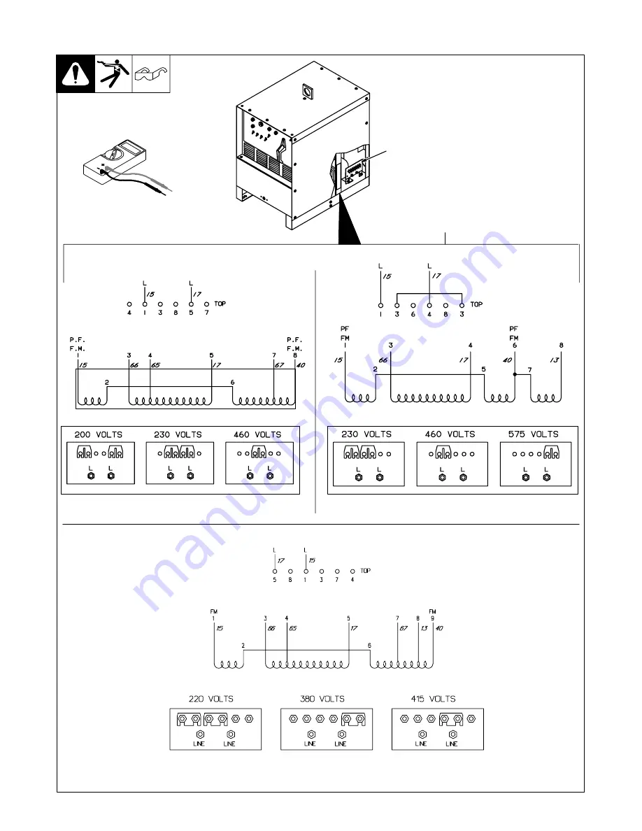 Miller Electric SYNCROWAVE 250 Скачать руководство пользователя страница 40