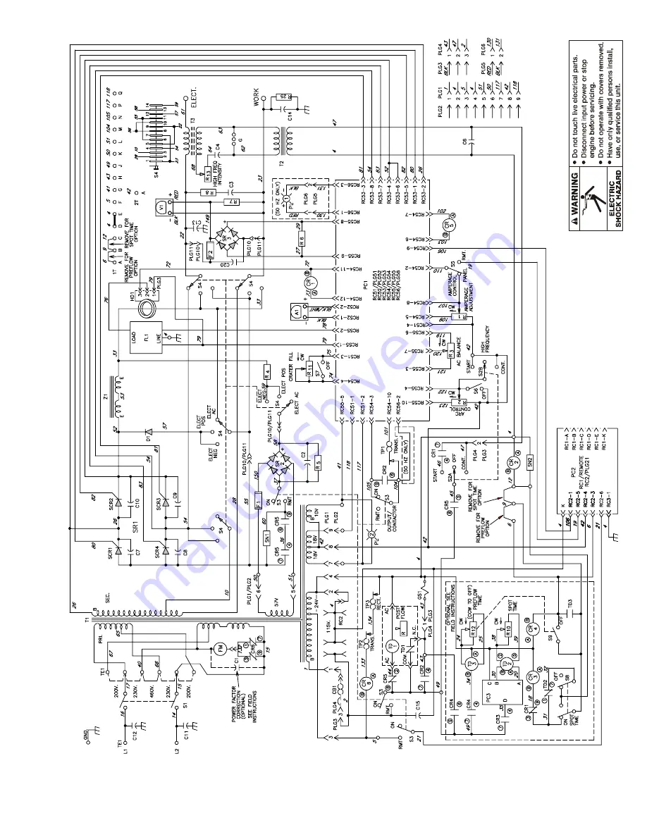 Miller Electric SYNCROWAVE 250 Скачать руководство пользователя страница 60