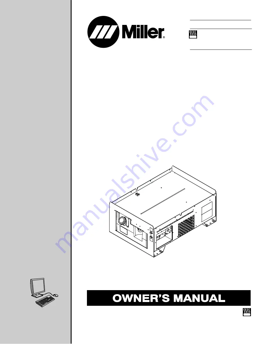 Miller 195406 Owner'S Manual Download Page 1