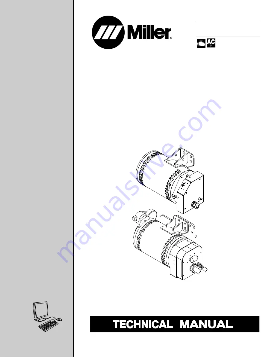 Miller 819A Technical Manual Download Page 1