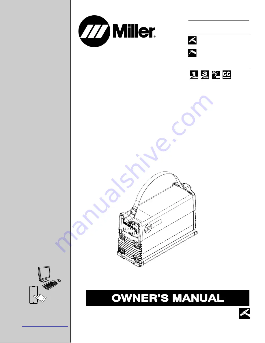 Miller 907684001 Owner'S Manual Download Page 1