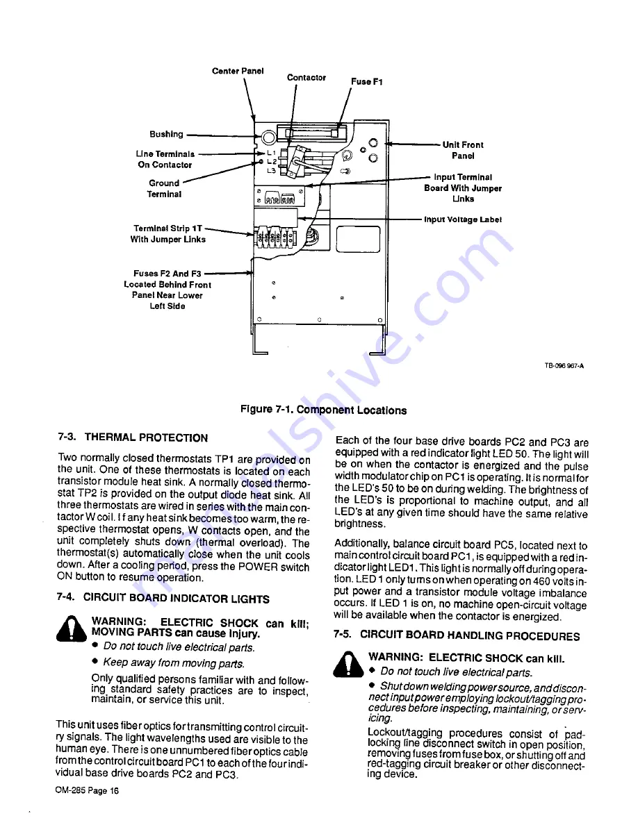 Miller ARC PAK 350 Owner'S Manual Download Page 22