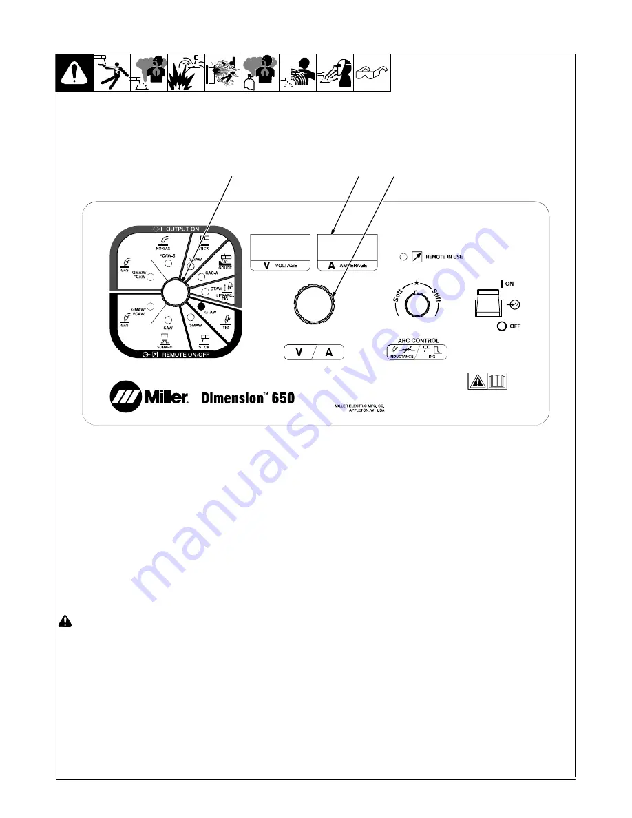 Miller DELTAWELD 650 Owner'S Manual Download Page 26