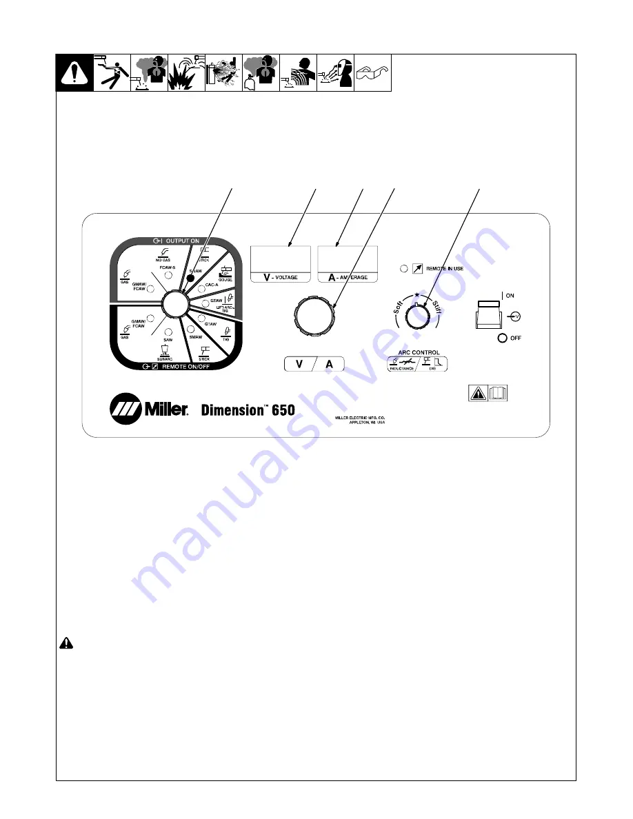 Miller DELTAWELD 650 Owner'S Manual Download Page 35