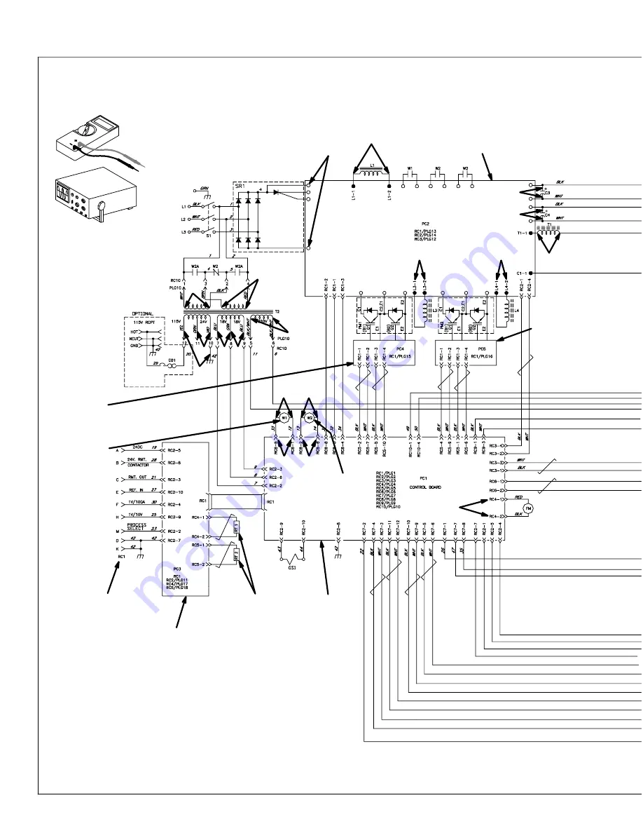 Miller DYNASTY DX Technical Manual Download Page 24