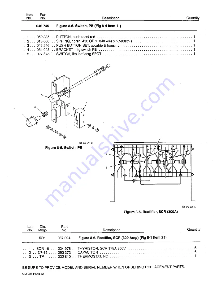 Miller Gold Star 300SS Owner'S Manual Download Page 38