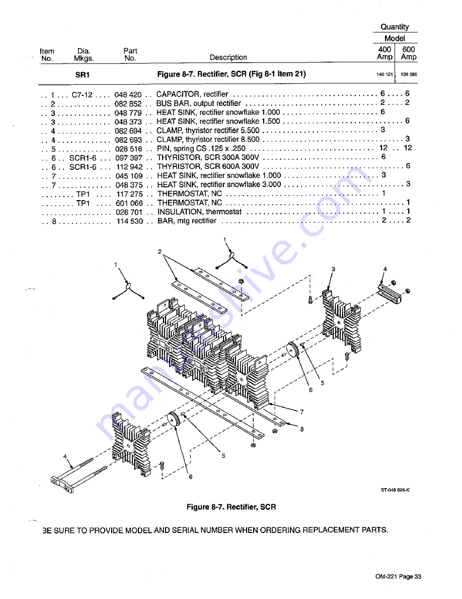 Miller Gold Star 300SS Owner'S Manual Download Page 39