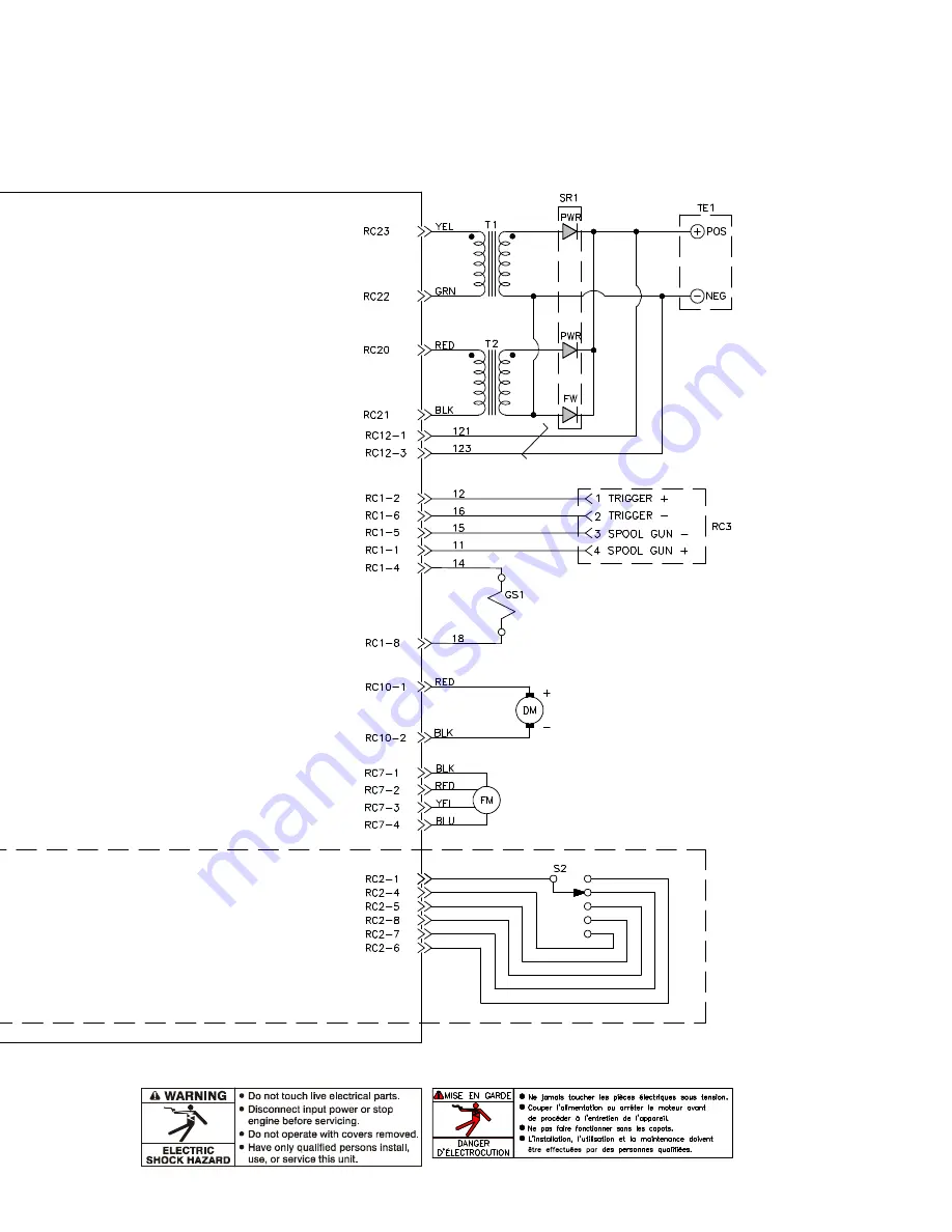 Miller Millermatic 211 Auto-Set Owner'S Manual Download Page 39