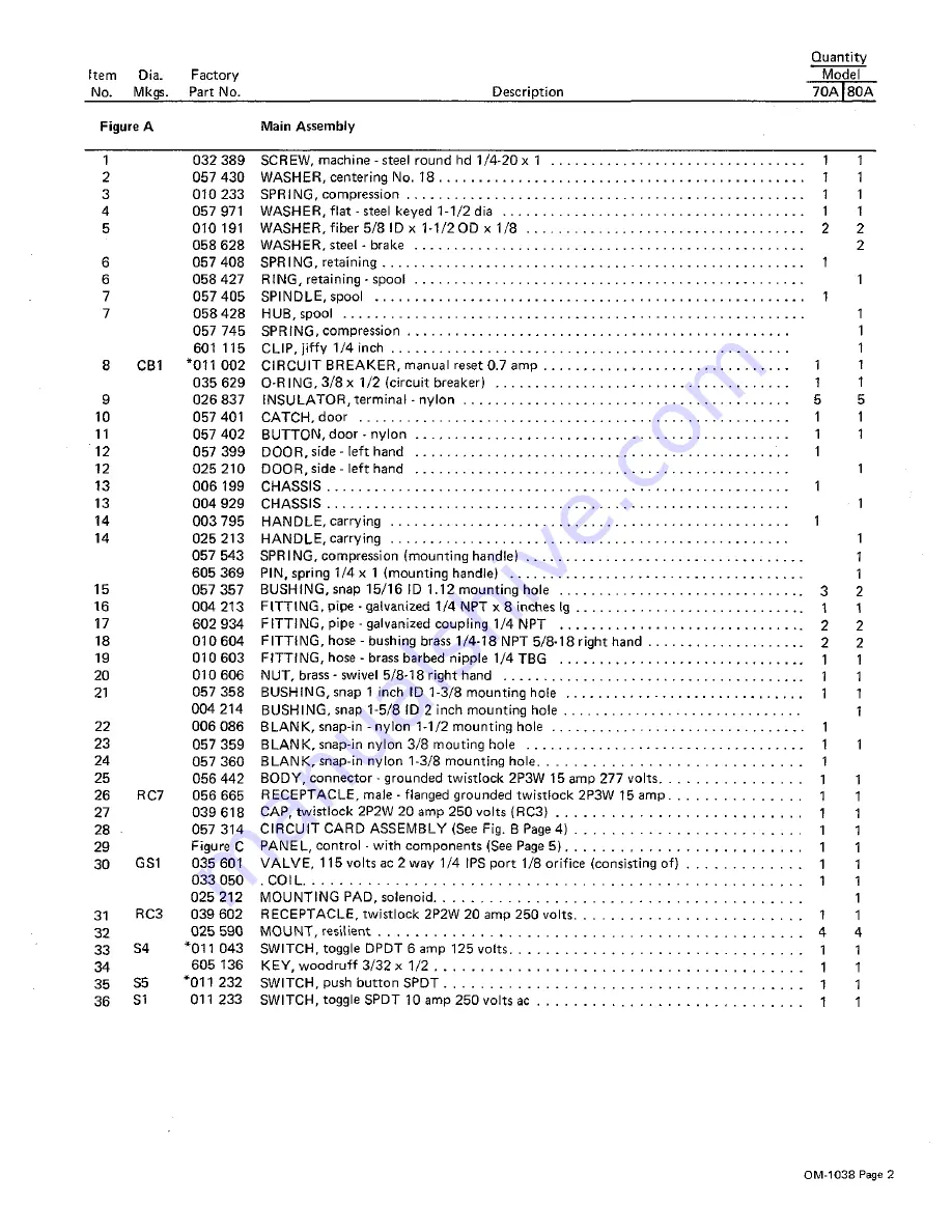 Miller MILLERMATIC 70A Owner'S Manual Download Page 21