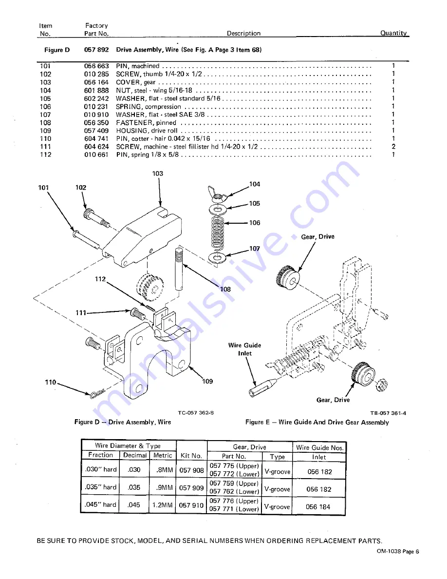 Miller MILLERMATIC 70A Owner'S Manual Download Page 25