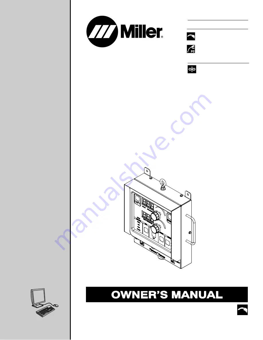 Miller PipeWorx Owner'S Manual Download Page 1