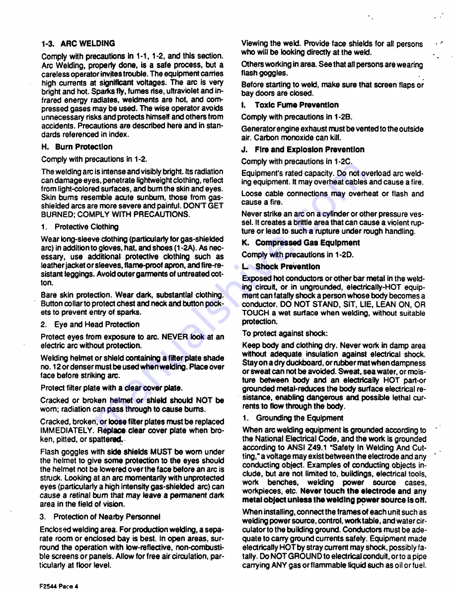 Miller ps-100 Owner'S Manual Download Page 8